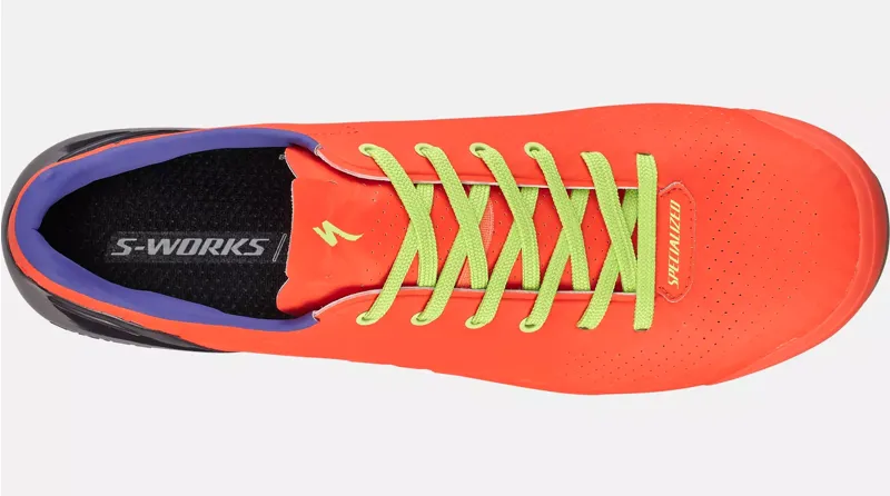 Specialized S-Works Recon Lace Gravel MTB Shoes in Cactus/Purple Orchid/Limestone-3